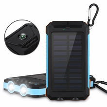 Load image into Gallery viewer, Waterproof Solar Power Bank  Dual USB
