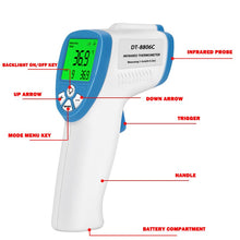 Load image into Gallery viewer, Digital Infrared Forehead Thermometer
