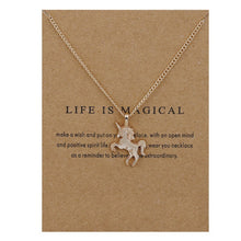 Load image into Gallery viewer, Unicorn Horse Pendant Necklace
