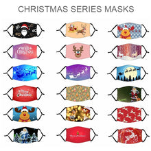 Load image into Gallery viewer, Christmas Series Face  Masks
